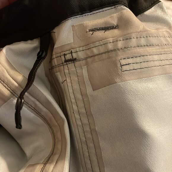 LL Bean Black Snow/Rain Pants Size 8 - Picture 7 of 7